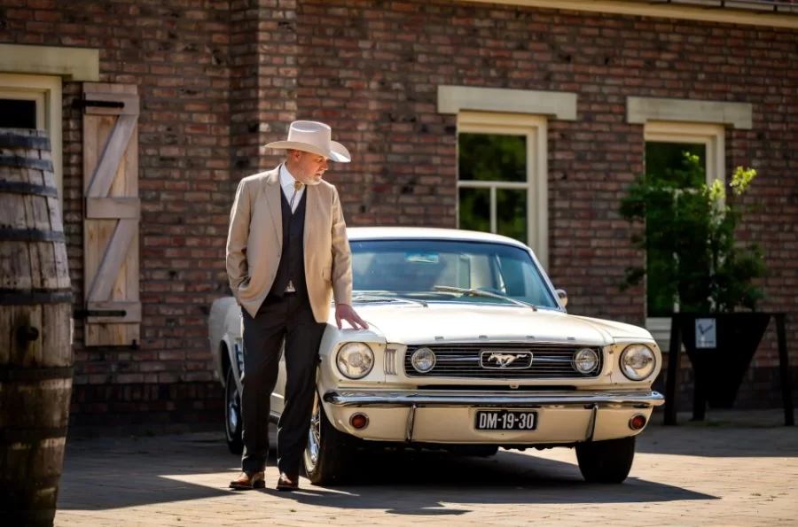 witte mustang huren
